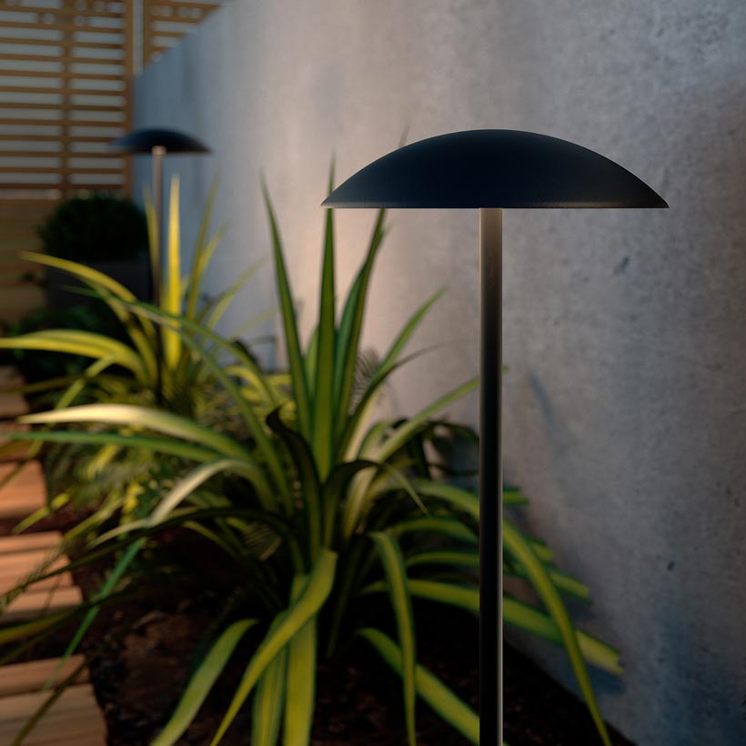 Millfield Solar Mushroom Lights (Set of 2)