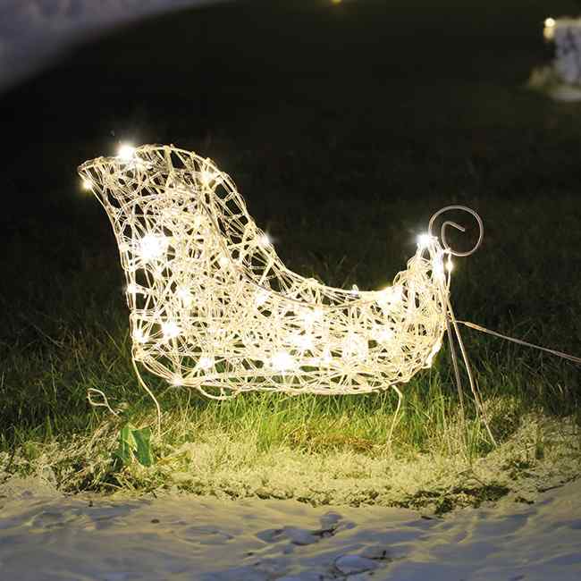 Lapland USB Solar Sleigh - Powered By Leaf