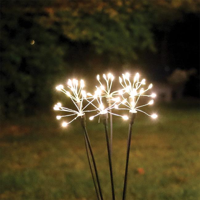 Starburst Solar Stake Lights (Set Of 2)