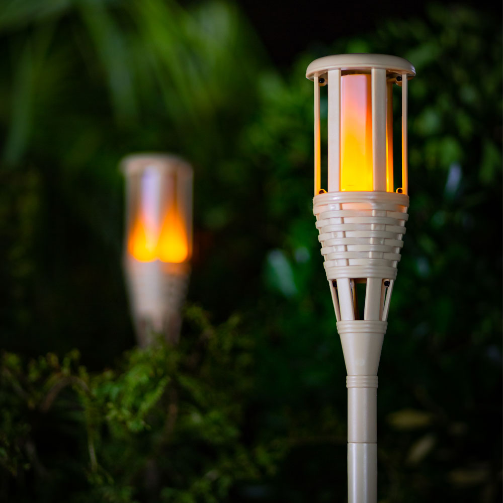 Trueflame Solar Tiki Torch Light