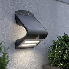 V Light Pro Solar Security Light - Black